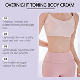Body Shaping Cream Firming Lifting Moisturizer Skin Improving Sagging Tightens Skin Contours Smooth Massage Body Sculpting Cream