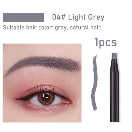 1pcs Long-lasting Waterproof Eyebrow Pencil Off with Brush Microblading Permanent Makeup Tools Pull Cord Peel-off Brow Pencil
