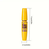 Waterproof and Slender Eye Black, Curly, Thick, Natural, Easy to Apply, Long-Lasting, Yellow and Fat Eye Black