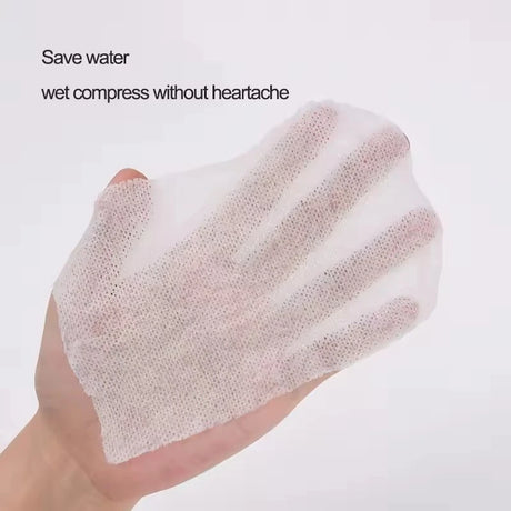 100/200PCS Cleansing Makeup Cotton Piece Disposable Stretch Cosmetic Cotton Piece Makeup Remover Facial Cleansing Tools