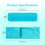 Reusable Postpartum Cooling Gel Bead Ice Pack, Ideal for Pregnancy & Delivery, Includes Washable Sleeve, Soothes Postpartum