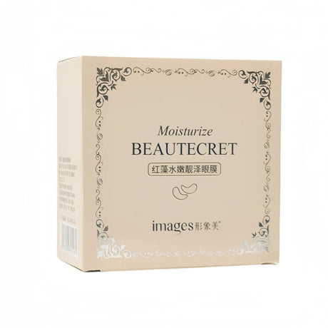 60 Pieces of Red Algae Eye Mask, a Multi-Purpose Eye Patch Containing Red Algae Extract, Sodium Hyaluronate and Other Ingredients, Which Hydrates and Moisturizes the Skin, Provides Gentle Eye Care, Has a Light and Moisturizin