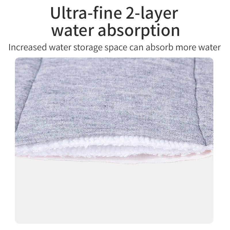 4pcs Reusable Menstrual Pads Graphene Lining Cloth Menstrual Incontinence Pads Reusable Sanitary Mama Panty Liners