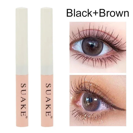 Black Brown Mascara 3D Lengthens Eyelashes Extra Volume Waterproof Natural Lashes Female Makeup Korean Cosmetics