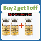 Stayve 8ml Salmon DNA Golden Ampoule Serum Kit Natural Ingredients, Moisturizing, Tender, Lifting, Firming Facial Care Skin