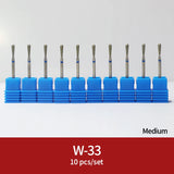 Diamond Ceramic Nail Drill Bits Milling Cutter For Manicure Left Right Rotary Cuticle Files Buffer DIY Nails Accessories Tools