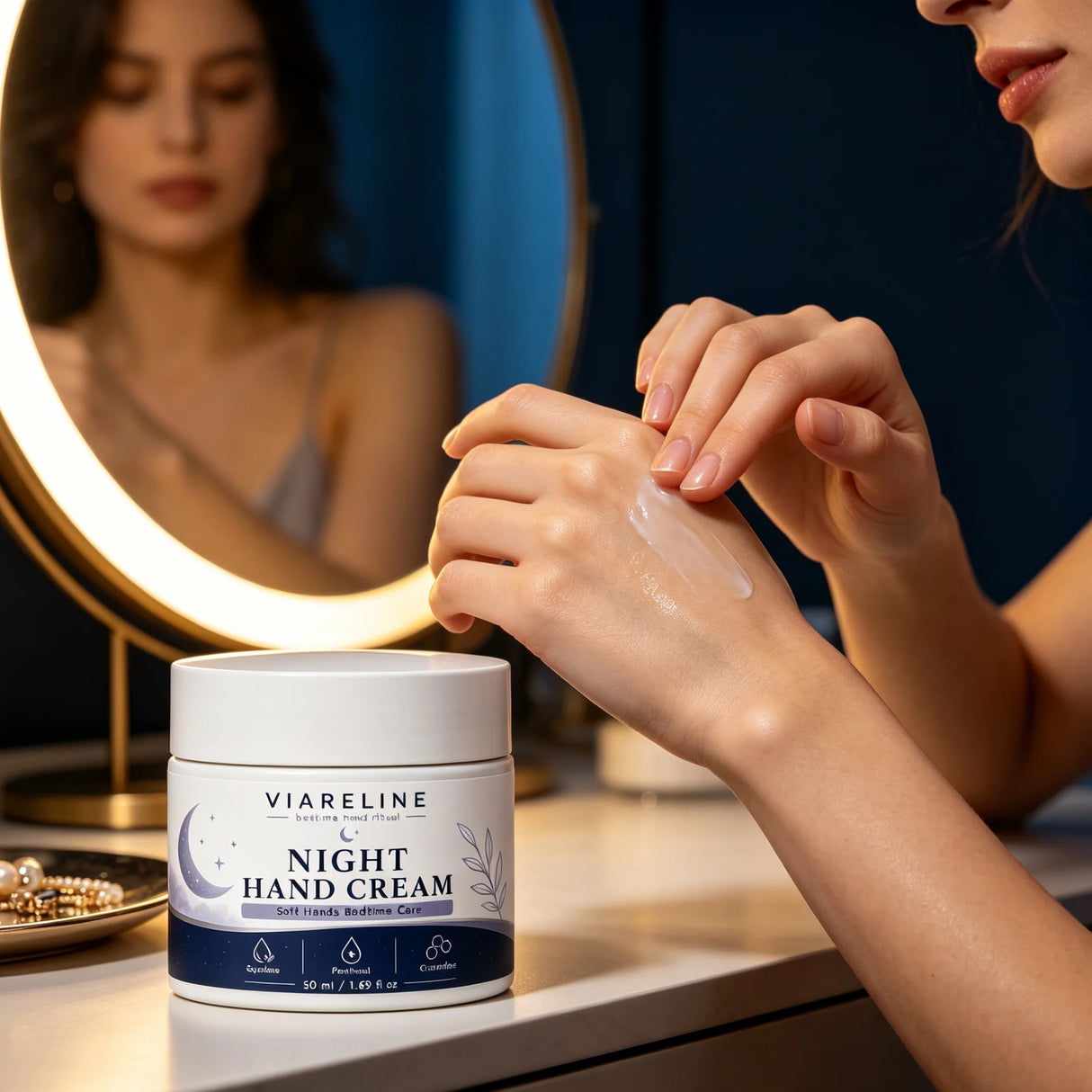 Night Repair Hand Mask Cream Anti Dry Crack Moisturizing Whitening Hand Care Sleeping Hand Lotion
