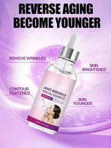 Collagen Pepide& Arginine Anti Wrinkle Facial Serum Moisturizing & Repairing Skin Fine Lines Eyes Crow's Feet Neck Wrinkles