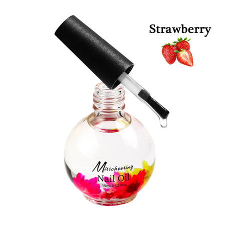 15ml Nail Nourishing Oil Dry Flower Fragrance Nourishing Oil Moisturizing Nail Cuticle Nail Care Repair Damaged Liquid Nail Care
