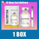 For Face Deep Collagen Silk Peptide Intensive Lifting Ampoule Korean Anti-Aging Serum with Collagen Skin Tightening & Firming.