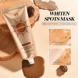 Whiten and Lighten Spots Mask Spots Peel-Off Facial Mask Anti-Blemish Freckle Brightening Mask Deeply Clean Pore Tightening Mois