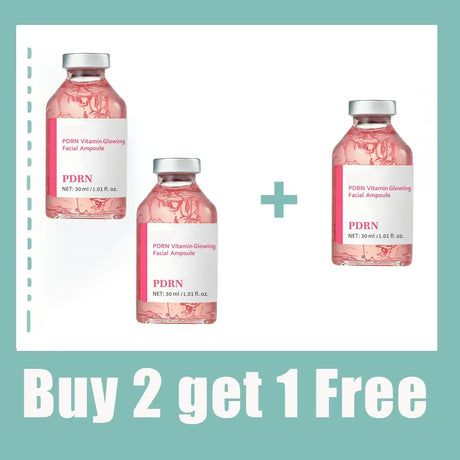 Deep Collagen Essence Peptide Activation Pink PDRN Stem Cell Ampoule Brightening Moisturizing Skincare