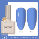 MAYCHAO 12ml Gel Nail Polish Set Professional Salon Nail Art Gels Varnish UV LED Semi Permanent Nail Lacquer Nail Supplies
