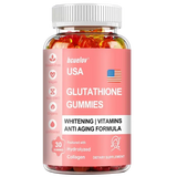 Bcuelov Glutathione Gummies - Promotes Healthy Skin and Youthful Appearance Hydrolyzed Collagen Supplement