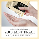 20pcs SADOER 24K Gold Moisturizing Facial Masks skincare Firming Nourishing Smooth Skin Rejuvenation Face Mask Sheets Mask