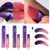 Metallic Tear-Off Lip Stain Matte Tattoo Dyed Lip Tint Peel-Off Liquid Lipstick Waterproof Lasting No Fading Lip Gloss Cosmetics