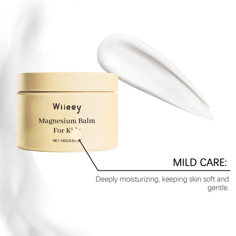 Magnesium Kids Cream Better Sleep Nourishing Moisturizing Lasting Fragrance Soothing Refreshing Relax Body Mind Magnesium Balm