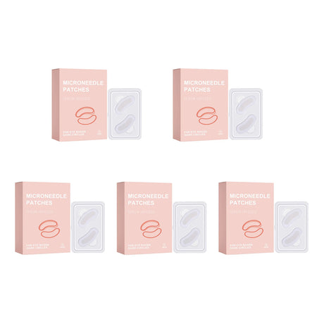 0.25mm Retinol Microneedle Eye Patches Mask Reduce Dark Circle & Eye Bags Anti-Aging Firming Patches Forehead & Smile Line Patch