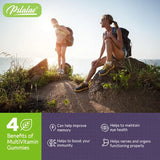 Multivitamin Gummies - Enhances Energy Levels, Immune Support, Antioxidant - with Vitamins and Minerals