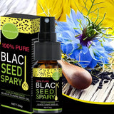100% Pure Black Seed Oil Spray - Cold-Pressed Hair Treatment, Deep Nourishment, Frizz Control, Winter Shine Care