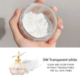 MackAndy Air-Feel Long-lasting Ballet Setting Powder, Oil-control, Waterproof, Invisible Pore Loose Powder Valentine's Day Gift