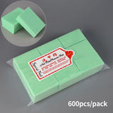 Foil Nail Wraps - 100/200/600PCS Gel Nail Polish Remover Foil Wraps Soak Off Gel Remover with Cotton Pad Removing Nail Polish