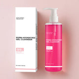 PDRN Hydrating Gel Cleanser, Salmon Pink Foam Cleansing Gel with PDRN & Collagen,Deep Cleansing,Gentle and Non-irritating, 200ml