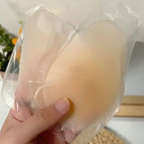 No Glue Sticky Nipple Cover Plunge Droplet Invisible Bra Ultra Thin Seamless Silicone Nubra Stickers Lifting Breast Pads Pasties