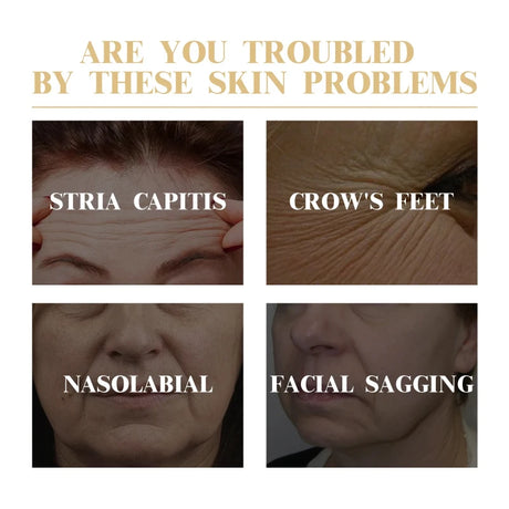 10pcs Korean Collagen Anti Wrinkle Facial Mask  Fade Fine Lines Anti Aging Firm Skin Moisturizing Brightening Skincare Mask