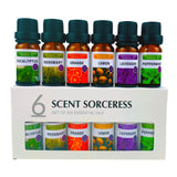 2026 Christmas Pure Lemon Sweet Orange Eucalyptus Lavender Peppermint Rosemary 6Pcs/Set Massage Aromatic Essential Oil Set Gift