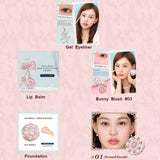 Flower Knows Makeup Kit Full Professional Makeup Gift Set Mermaid Angel Highlight Swan Lipstick 5 Piece Set