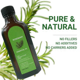 3-in-One Hair Care Essential Oil: Rosemary Essence Oil Nourishes and Moisturizes Hair, Repairs Damage and Improves Irritability