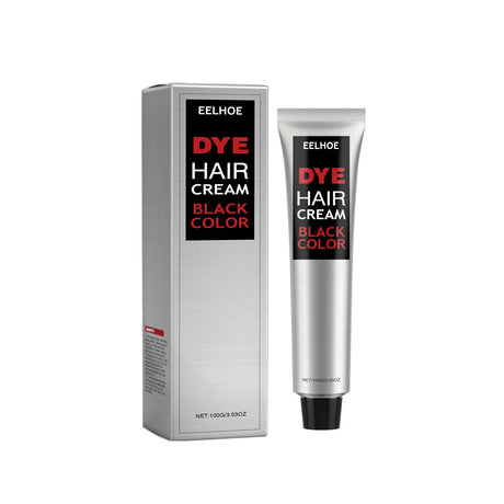 EELHOE Hair Dye Cream Smooth Silky Long Lasting Vibrant Color Nourishing Fashion Gentle Formula Protect Hair Coloring Cream 100g