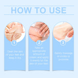 42% Urea Cream + 2% Salicylic Acid Foot Hand Cream for Dry Cracked Skin Exfoliating Callus Remover Moisturizer Pedicure At Home