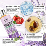 WK JALY Glow Booster Whitening Brightening Body Oil, Remove Acne, Dark Spots, Nourish, Moisturizer, Smooth Skin, Even Skin Tone