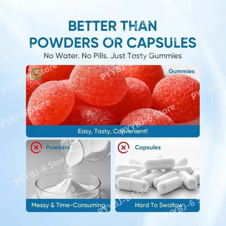 High Absorption Magnesium Bisglycinate Gummies Vegan Raspberry Flavor 60 Count Support Muscle Bone Health Non GMO Gluten Free