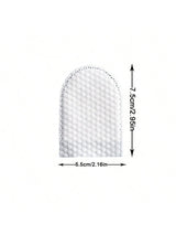 30Pcs/50Pcs/100Pcs Disposable Finger-Glove Type Makeup Remover Cotton Pads, U-Shaped Non-Woven Fabric, Double-Sided Pocket-Style, Soft and Lint-Free, Effective Makeup Removal