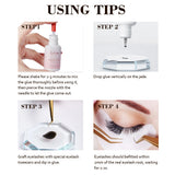 Gollee 0.5s Fast Dry Lash Adhesive Long Lasting 6-8 Weeks Eyelashes Glue for Eyelash Extensions No Irritation Glue Makeup Tools