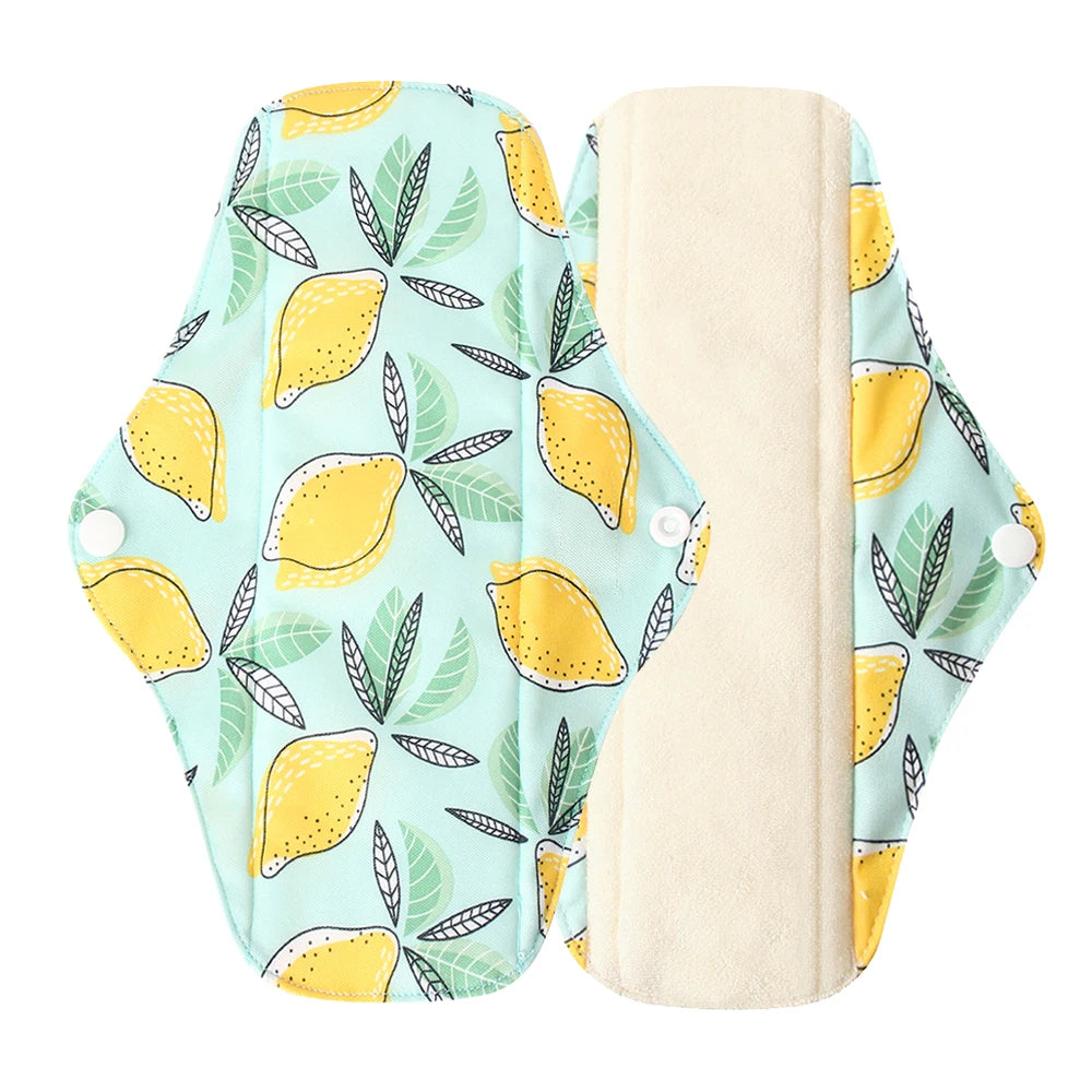 Washable Menstrual Pad Panty Liner Reusable Cloth Sanitary pad Hygienic and Soft Washable Charcoal Menstrual