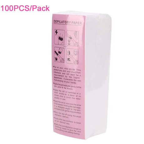 Professional Hair Removal Tool Depilatory Paper Nonwoven Epilator Women Wax Strip Paper Shaving Roll Waxing Smooth Legs