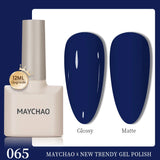 MAYCHAO 12ml Gel Nail Polish Set Professional Salon Nail Art Gels Varnish UV LED Semi Permanent Nail Lacquer Nail Supplies
