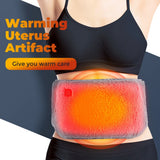 3 Levels Electric Graphene Heating Pad Cold-Proof Uterine Belt Cold-Proof Hand Waist Warming Pad USB Recharging Abdominal Warmer