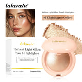 Highlighter Powder LongLasting Waterproof Face Instant Silky Skin Glow Baked Shimmer Illuminator Makeup Contouring Glitter