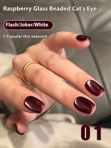 12ml 1-21pcs Brown Gold Cat Eye Gel Nail Polish Hot Selling Winter Whitening Magnet Gel Polish Gold Nails Nail Supplies Nail Art