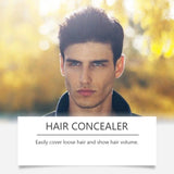 Men Hair Waterproof Concealer Hairline Shadow Root Cover up Repair Forehead Makeup Durable Hair Concealer Liquid Cream 50g