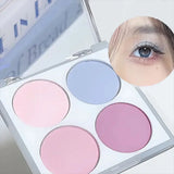 Waterproof Matte Blush Palette 4 Colors Long-Lasting Multi-Look Makeup Unisex Safe Certified Great Gift Choice