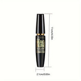 5D Black Waterproof Mascara Lengthens Eyelashes Extension Thick Silk Fiber Mascara Female Makeup Eye Cosmetics Tools for Gifts