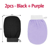 Shower Exfoliating Gloves Gant Exfoliating Glove Scrub Bath Towel Northeast Peeling Mitten Dead Skin Scrubber Shower Gloves