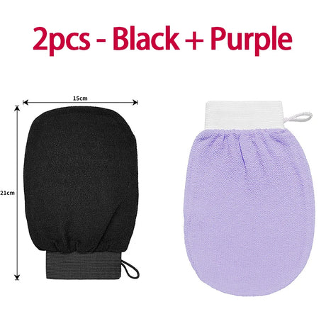 Shower Exfoliating Gloves Gant Exfoliating Glove Scrub Bath Towel Northeast Peeling Mitten Dead Skin Scrubber Shower Gloves