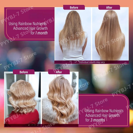 Biotin Collagen Hair Growth Supplement with Vitamins A C D3 E B12 Zinc Supports hair wellness appearance for Women